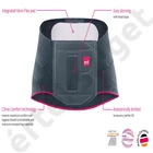 Lumbamed Plus deréktámasz deréköv, női, adaptálható, 2