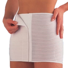 Gyapjú szabályozható haskötő medenceöv bordás gumiból, Scudotex S-197, 27cm