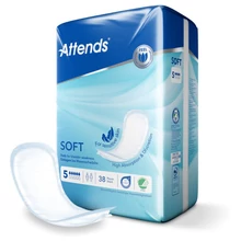 Inkontinencia betét, Attends Soft 5, 38db 1101ml