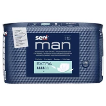Inkontinencia betét férfiaknak, 400ml, 15db, Seni Man Extra