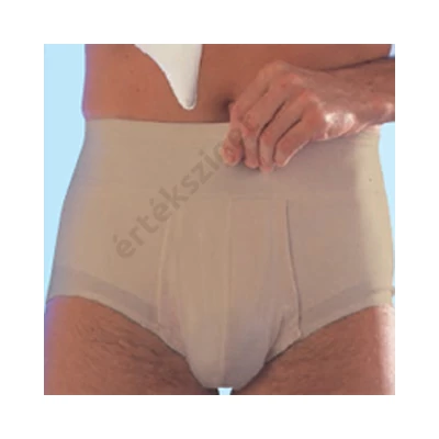 Pamut sérvnadrág betéttel, Scudotex S-645, bézs, 6