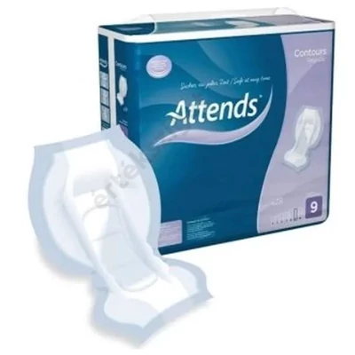 Inkontinencia betét, Attends Contours 9, 28db 2598ml