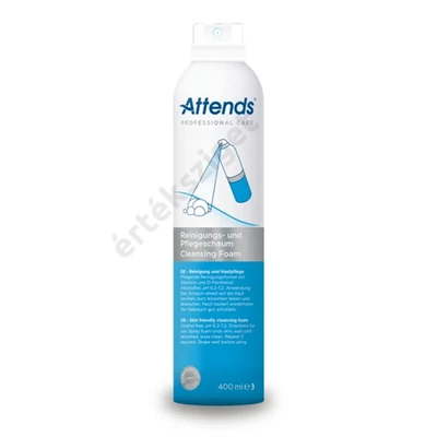 Attendsn bőrtisztító hab, 400ml