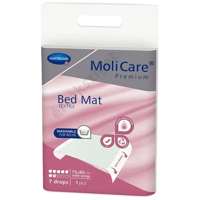 Mosható betegalátét szárnyakkal, Molicare Premium Bed Mat 75x85cm
