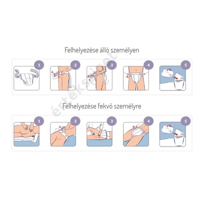 Nadrágpelenka állítható övrésszel, Seni Optima Super slip, 2400ml, 30db, L