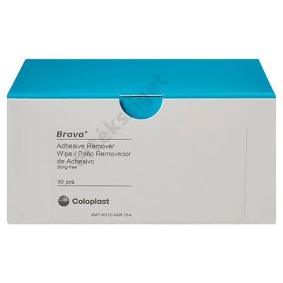 Coloplast Brava orvosi ragasztóeltávolító kendő, 30db